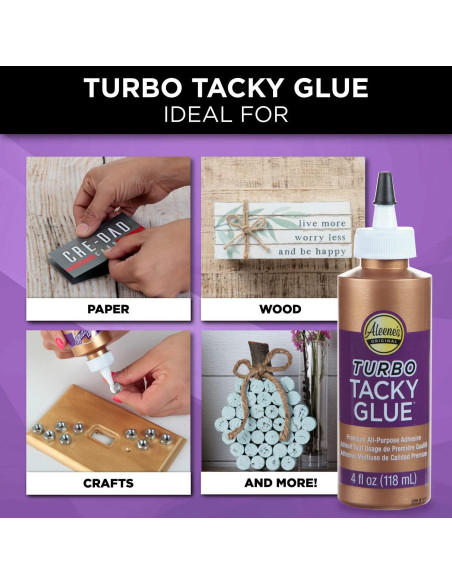 Pegamento Turbo Tacky Aleene's 118.29 ml Gel Transparente Pegamento Turbo Tacky Aleene's 118.29 ml Gel Transparente