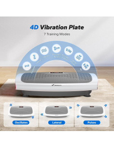 Máquina de Ejercicio de Placa de Vibración MERACH 4D con Cuerdas 2