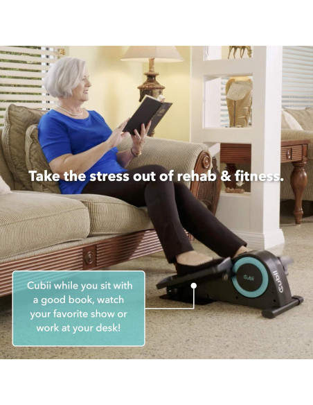 Cubii JR1 Elíptica Bajo Escritorio Compacta para Fitness Cubii JR1 Elíptica Bajo Escritorio Compacta para Fitness