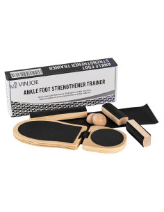 Entrenador de Fuerza para Tobillo VINJOE WQ - Tabla de Equilibrio Antideslizante