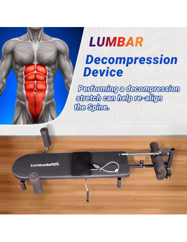 Mesa de Descompresión Lumbar PMT Medical Banco Lumbar 150 kg
