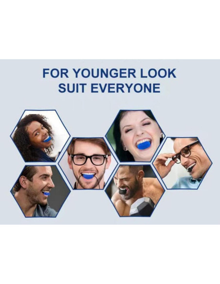 Ejercitador de Mandíbula Sushenwe 12 pcs Silicona Resistencia Ejercitador de Mandíbula Sushenwe 12 pcs Silicona Resistencia