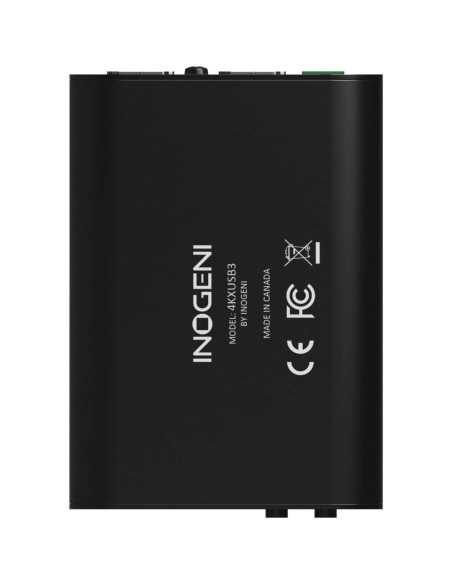 Convertidor de Video 4K HDMI a USB INOGENI 4KXUSB3 Profesional Convertidor de Video 4K HDMI a USB INOGENI 4KXUSB3 Profesional