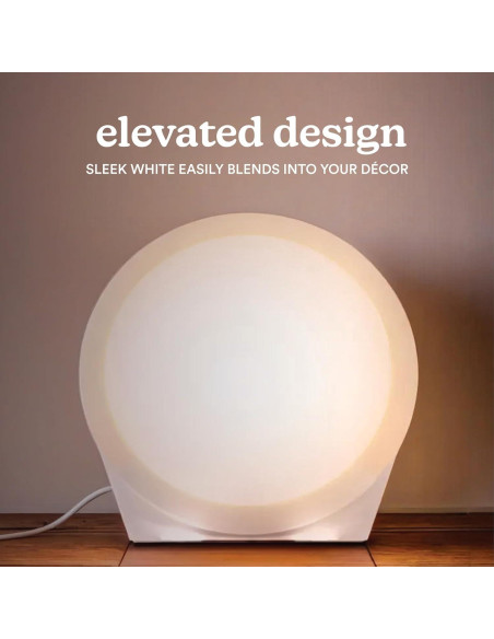 Lámpara de Terapia de Luz Homedics 10,000 Lux LED Sin UV Lámpara de Terapia de Luz Homedics 10,000 Lux LED Sin UV