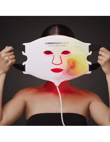 Máscara LED 4-en-1 CurrentBody Skin para Tratamientos Faciales