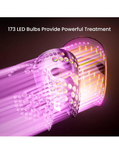 Máscara de Terapia de Luz AMIRO Spectra 5-en-1 para Piel