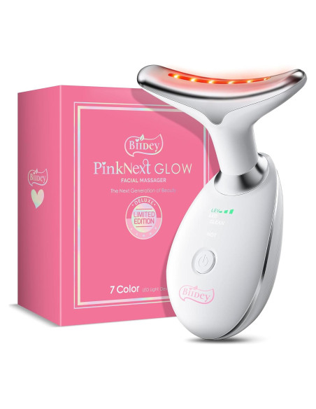 Masajeador Facial de Luz Roja Biidey 7 en 1 Cuidado Piel Masajeador Facial de Luz Roja Biidey 7 en 1 Cuidado Piel