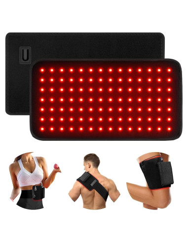 Cinturón Terapia Luz Roja USUIE 660nm Alivio Dolor Muscular