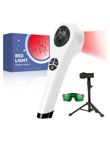 Terapia de Luz Roja Portátil CAREMORR 650nm 808nm Alivio Dolor