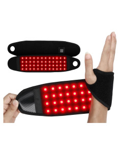 Cinturón de terapia de luz roja y infrarroja Topcupro 48 LEDs