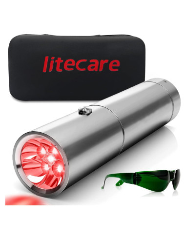Varita Terapia Luz Roja LITECARE 5 LEDs Alivio Dolor