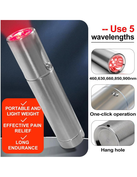 Varita Terapia Luz Roja LITECARE 5 LEDs Alivio Dolor Varita Terapia Luz Roja LITECARE 5 LEDs Alivio Dolor