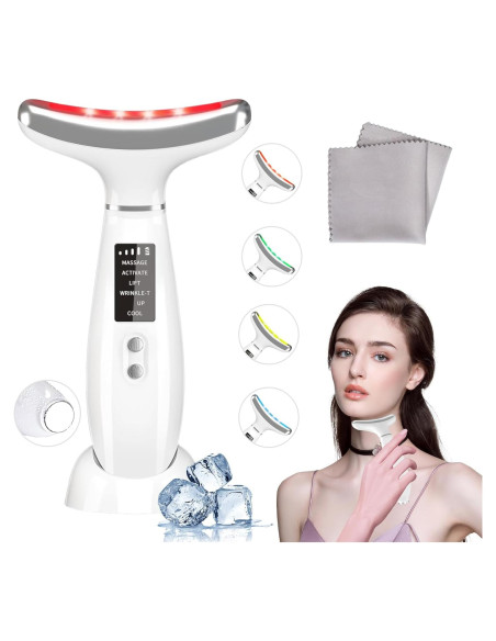 Masajeador Facial Li-Tek T-TPML-100 Luz Roja y Azul Masajeador Facial Li-Tek T-TPML-100 Luz Roja y Azul