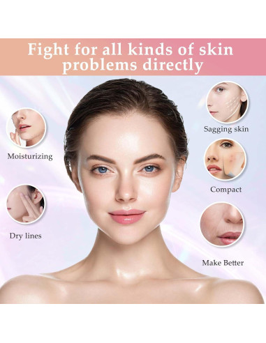 Masajeador Facial LED 7 Colores erdnretl MRY22024 240g