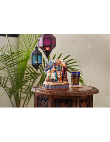 Figurita Disney Traditions Enesco Aladino 19.5 cm Hecha a Mano