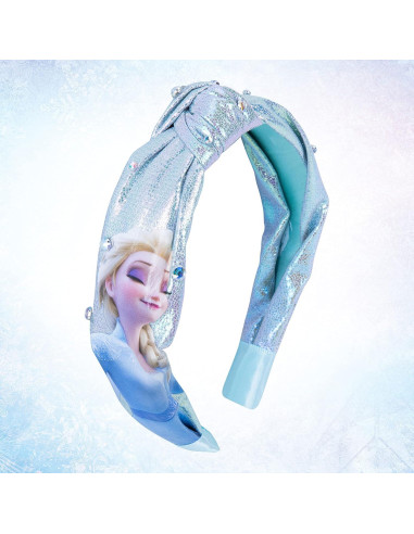 Diadema Disney Frozen 2 Elsa LUV HER con Nudo y Diamante