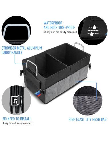 Organizador de Maletero Junsungo Plegable Impermeable 68L