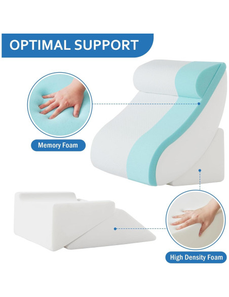Juego de 5 Almohadas en Cuña Ortopédica Ahpmeoa - Alivio Reflujo Juego de 5 Almohadas en Cuña Ortopédica Ahpmeoa - Alivio Reflujo