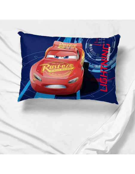 Funda de Almohada Reversible Jay Franco Cars 50x76 cm Funda de Almohada Reversible Jay Franco Cars 50x76 cm