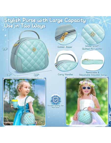 Bolso Juguete Princesa Frozen Hohosunlar 48 Accesorios Bolso Juguete Princesa Frozen Hohosunlar 48 Accesorios