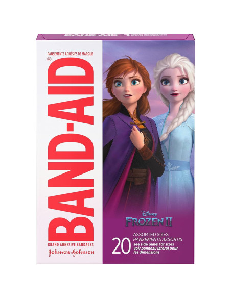 Curitas Adhesivas Band-Aid Disney Frozen 20 Piezas Curitas Adhesivas Band-Aid Disney Frozen 20 Piezas