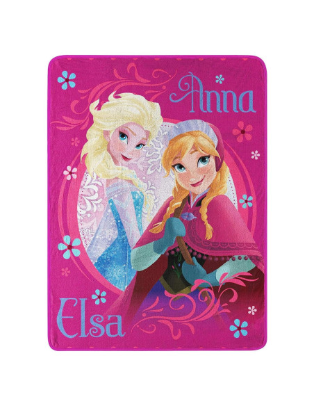 Manta Micro Raschel Congelada Disney Hermanas Queridas 116x152 cm Manta Micro Raschel Congelada Disney Hermanas Queridas 116x152 cm