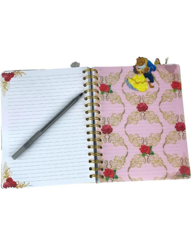 Cuaderno Diario Disney La Bella y la Bestia 144 Páginas