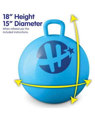 Pelota de Salto Hedstrom Marvel 38 cm para Niños