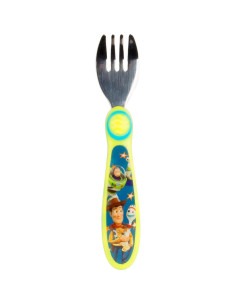 Tenedor y Cuchara Disney Pixar Los Primeros Años Verde 2