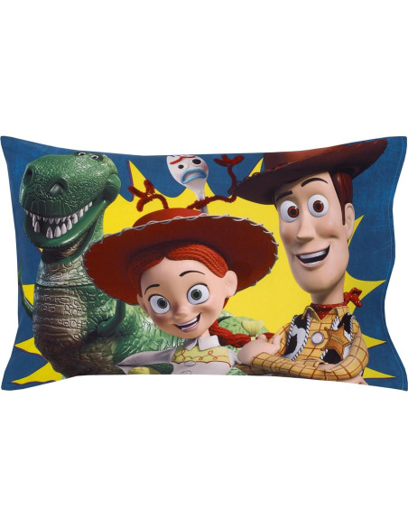 Juego de Cama 4 Piezas NoJo Toy Story Azul 106x144 cm Juego de Cama 4 Piezas NoJo Toy Story Azul 106x144 cm