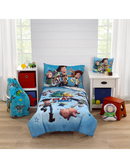 Juego de Sábanas para Niños NoJo Toy Story 2 Piezas Juego de Sábanas para Niños NoJo Toy Story 2 Piezas