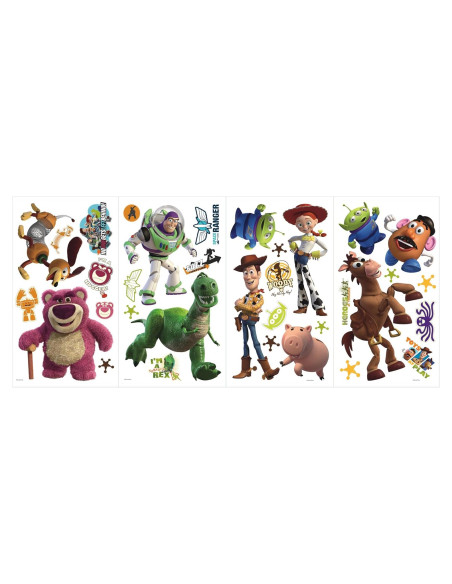 Calcomanías de Pared RoomMates Toy Story 3 Brillantes Calcomanías de Pared RoomMates Toy Story 3 Brillantes