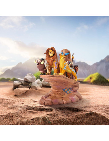 Figurita Roca del Orgullo Simba Disney Enesco 23 cm Resina