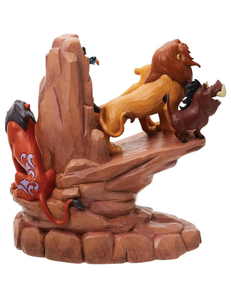 Figurita Roca del Orgullo Simba Disney Enesco 23 cm Resina Figurita Roca del Orgullo Simba Disney Enesco 23 cm Resina