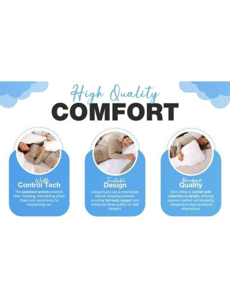 Almohada Corporal Enfriadora Sirius Sleep 121,92x30,48cm Almohada Corporal Enfriadora Sirius Sleep 121,92x30,48cm