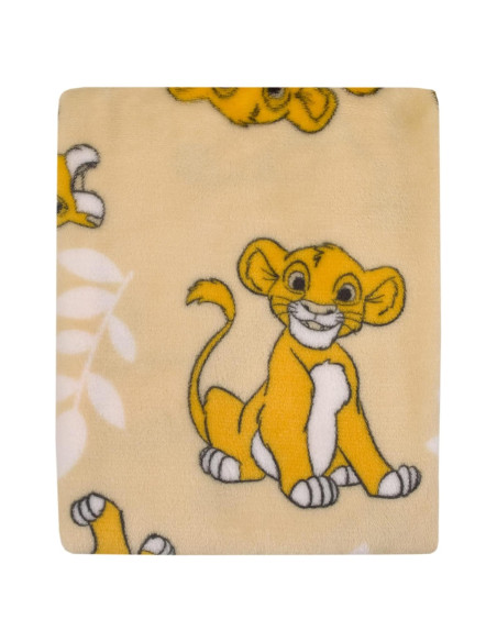 Manta para bebé NoJo Simba El Rey León 76x91 cm suave Manta para bebé NoJo Simba El Rey León 76x91 cm suave