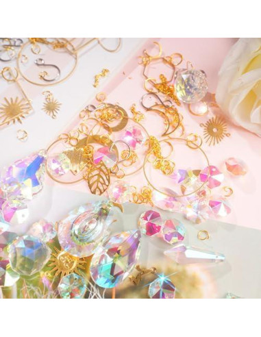 Kit de Fabricación de Atrapa Rayos DIY ilclviz 200 Piezas Oro