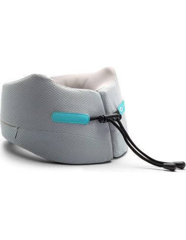 Almohada de Viaje GOLDORANGE Espuma con Memoria Gris