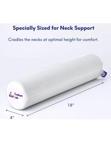 Almohada Rodante C CUSHION LAB Espuma Memoria 45,72 cm