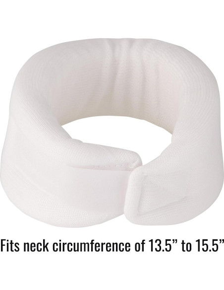 Collar Cervical DMI Espuma Suave Mediano 7,62 cm Blanco Collar Cervical DMI Espuma Suave Mediano 7,62 cm Blanco