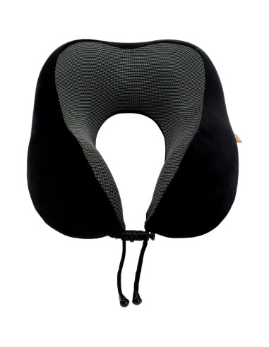 Almohada de Viaje Makimoo Espuma Viscoelástica Negra