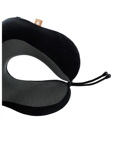 Almohada de Viaje Makimoo Espuma Viscoelástica Negra
