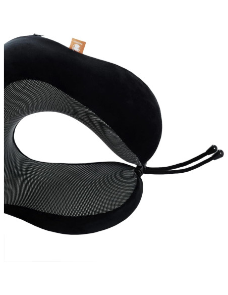 Almohada de Viaje Makimoo Espuma Viscoelástica Negra Almohada de Viaje Makimoo Espuma Viscoelástica Negra