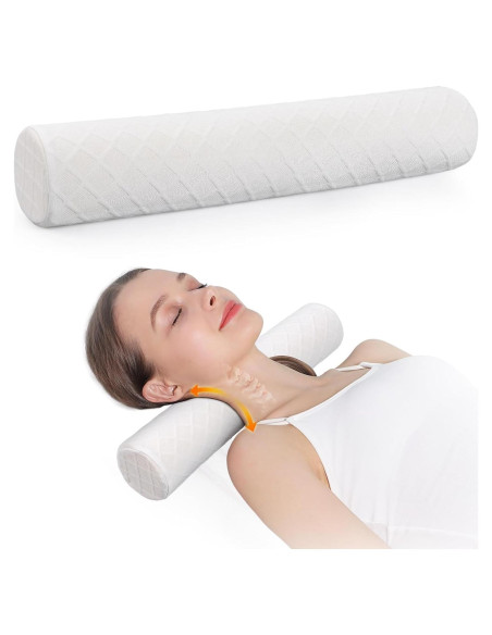 Almohada Cilíndrica Cozyhealth Espuma Viscoelástica 8.8 oz Almohada Cilíndrica Cozyhealth Espuma Viscoelástica 8.8 oz