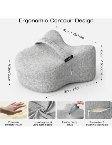Almohada para Rodillas Forcanby P5071 Espuma Viscoelástica