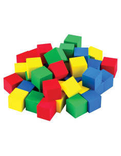Cubos de Espuma Multicolor 40 Piezas - Recursos Creados por Maestros