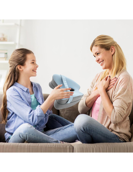 Almohada Ergonómica para Rodillas RQUXMT Azul Espuma Memoria Almohada Ergonómica para Rodillas RQUXMT Azul Espuma Memoria