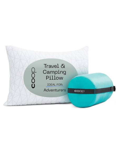 Almohada de Viaje Coop Home Goods Ajustable 48x36 cm Almohada de Viaje Coop Home Goods Ajustable 48x36 cm