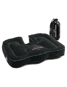 Cojín Evolutivo Inflable Cabeau Negro para Sillas y Estadio