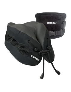 Almohada de Viaje Cabeau Evolution Cool Negra con Ventilación